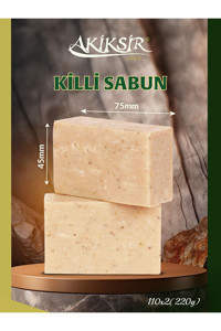 Akiksir Killi Katı Sabun 2x110 gr