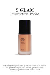 S'GLAM Tan Güneş Koruyuculu SPF 15 Sıvı Likit Fondöten 30 ml