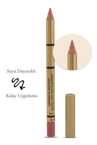 Brooklin No:207 Suya Dayanıklı İnce Kalıcı Mat Dudak Kalemi Gül Kurusu