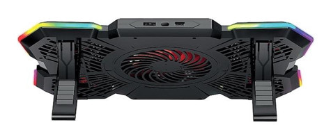 Rampage S47 Coolflow 2600 rpm 5 Fanlı RGB Metal 17.3 inç Gaming Laptop Soğutucu