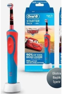 Oral-b Starter Pack Işıklı Yumuşak Çocuk Diş Fırçası Çok Renkli