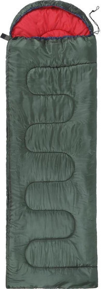 Freecamp Baffin -10 Derece Polyester 4 Mevsim Kamp-Dağcılık Tek Kişilik Yetişkin Uyku Tulumu Yeşil