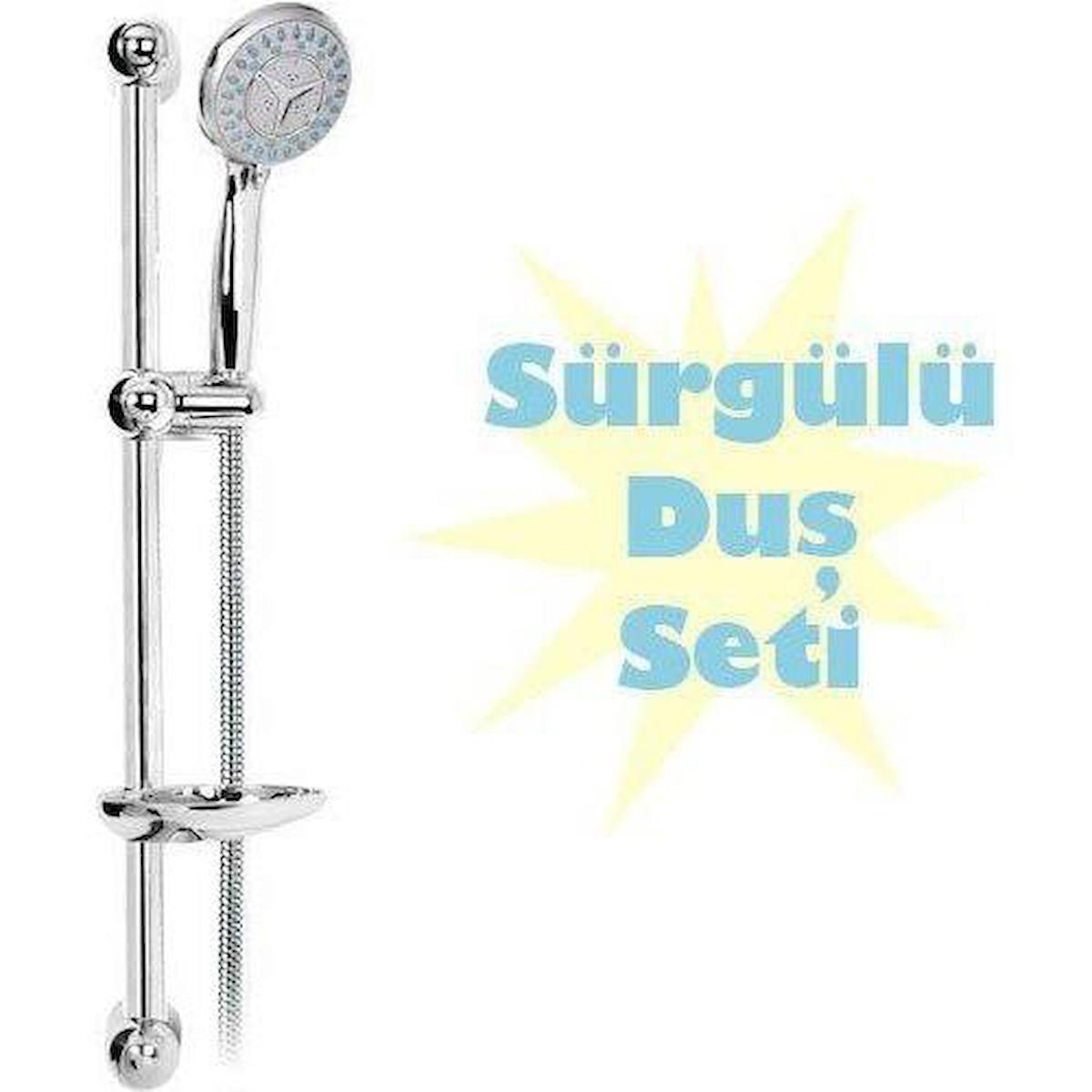 İlhan Lüx Sürgülü Mafsallı Duş Seti