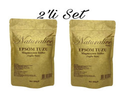 Naturalive Beauty İyotsuz Toz Epsom Tuzu Paket 2x500 gr