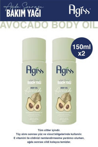 Agiss Avokadolu Ağda Yağı 2x150 ml
