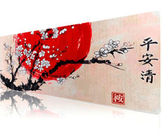 KlasseGear Pro Sakura 90x40 cm XXL Gaming Mousepad Çok Çok Renkli