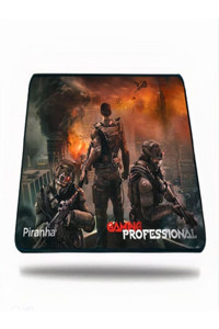 Piranha Professional 25x30 cm Gaming Mousepad Çok Renkli