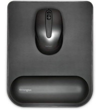 Kensington K52888Eu Bilek Destekli 19.5x23.5 cm Mousepad Siyah