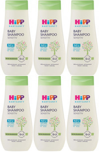 Hipp Babysanft Bebek Şampuanı (Baby Shanmpoo) Sensıtıv 200ML (6 Lı Set)