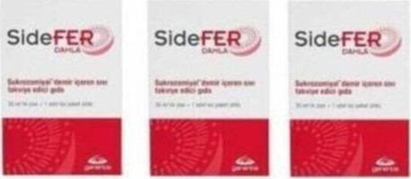 Sidefer Damla Aromasız Sıvı Yetişkin Vitamin 3x30 ml