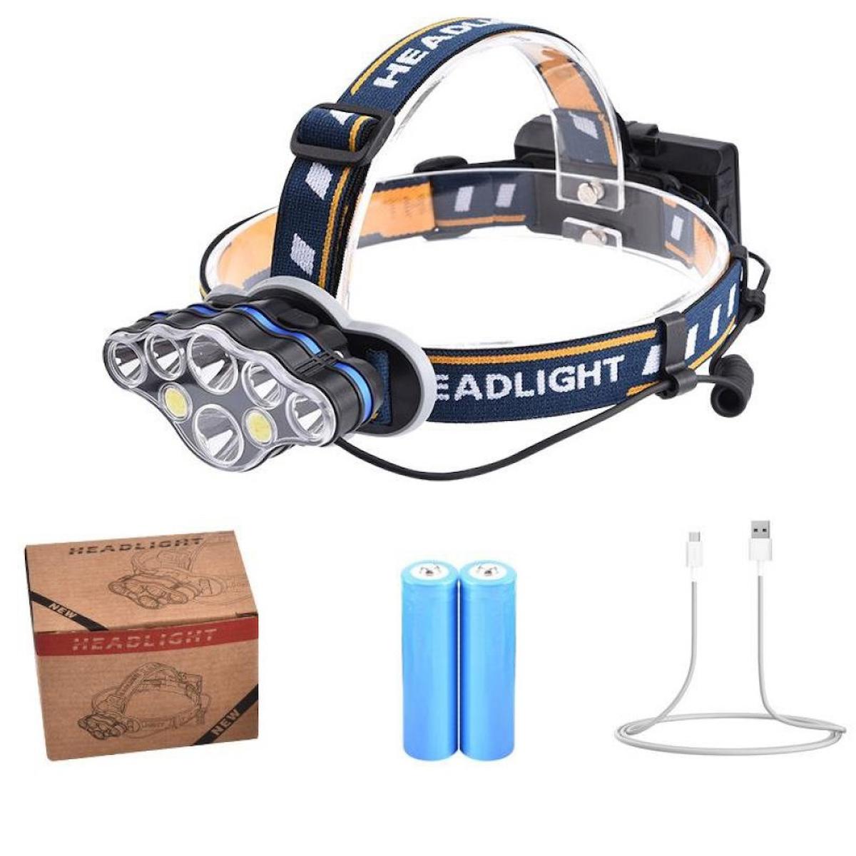 Peakstar Ps-888 6000 Lümen LED Şarjlı Kafa Feneri