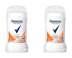 Rexona Workout Hı-Impact Pudrasız Ter Önleyici Antiperspirant Stick Kadın Deodorant 80 ml