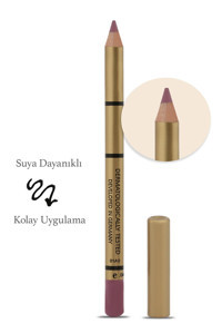 Brooklin No:216 Suya Dayanıklı İnce Kalıcı Mat Dudak Kalemi Mürdüm