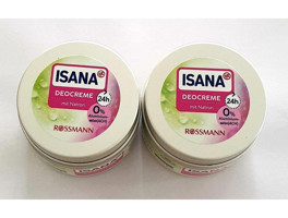 Isana Sodyum Karbonatlı Pudrasız Ter Önleyici Krem Kadın Deodorant 2x50 ml