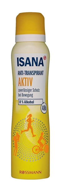 Isana Aktıv Antiperspirant Sprey Kadın Deodorant 150 ml