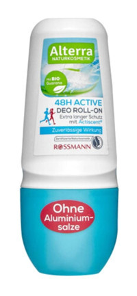 Alterra Active Pudrasız Roll-On Unisex Deodorant 50 ml