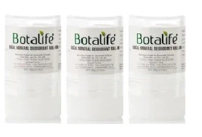 Botalife Pudrasız Ter Önleyici Organik Antiperspirant Roll-On Unisex Deodorant 3x60 gr