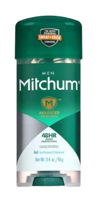 Mitchum Unscented Pudrasız Antiperspirant Stick Erkek Deodorant 96 gr