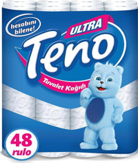 Teno Ultra 2 Katlı 48'li Tuvalet Kağıdı