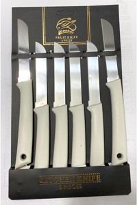 Cooker CKR-2959 Çelik Gövdeli 6 Parça Meyve Bıçağı Seti