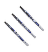 Mikro MK-8526 Tek Renkli Mavi 3'lü Tükenmez Kalem Seti