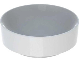 Geberit Variform Klasik Tekli 40 cm Seramik Çanak Yuvarlak Lavabo Beyaz