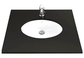 Creavit Tp205 Klasik Tekli 52 cm Seramik Tezgah Altı Dikdörtgen Lavabo Beyaz