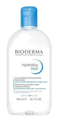 Bioderma Hydrabio H2o Tüm Ciltler Su Bazlı Yüz ve Makyaj Temizleme Suyu 500 ml
