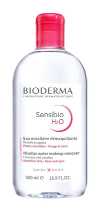 Bioderma Sensibio H2O Alkolsüz Tüm Ciltler Su Bazlı Yüz ve Makyaj Temizleme Suyu 500 ml