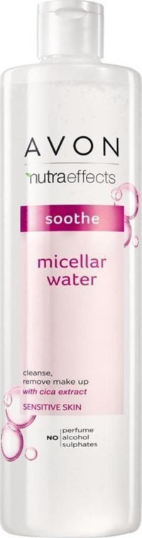 Avon Nutra Effects Soothe Alkolsüz Hassas Ciltler Su Bazlı Yüz Temizleyici Su 400 ml