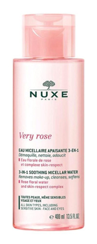Nuxe Very Rose Tüm Ciltler Yağ Bazlı Yüz Temizleyici Su 400 ml
