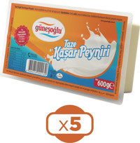 Güneşoğlu Kaşar Peynir 5x600 gr