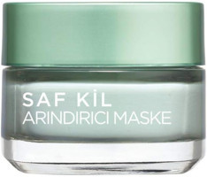L'Oreal Paris Saf Kil Arındırıcı Killi Soyulabilir Jel Yüz Maskesi 50 ml