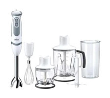 Braun MultiQuick 5 Vario 350 ml Plastik Hazneli Kişisel Buz Kırıcı Çift Bıçaklı Büyük Blender Seti Beyaz