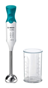 Bosch ErgoMixx 600 ml Plastik Hazneli Çift Bıçaklı Büyük El Blender Mavi