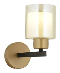 Apliqa Jade Tekli Metal LED Aplik Siyah