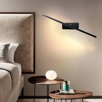 Triolux Tafel Tekli Alüminyum LED Aplik Siyah