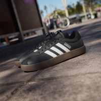 Adidas VL Court 3.0 ID6286 Bağcıklı Erkek Günlük Ayakkabı Siyah