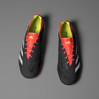 Adidas Predator Elite IE1802 Bağcıklı Çivili Krampon Siyah