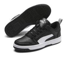 Puma Rebound Lay-Up Lo 370490-07 Bağcıklı Erkek Çocuk Günlük Ayakkabı Beyaz