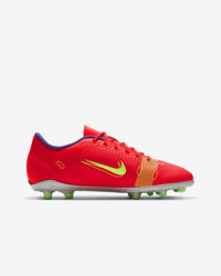 Nike Jr. Mercurial Vapor 14 Club FG/MG CV0823-600 Bağcıklı Çivili Krampon Kırmızı