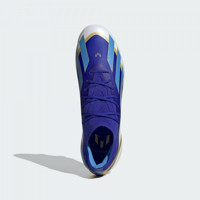 Adidas X Crazyfast Messi Elite ID0710 Bağcıklı Speedframe Çivili Krampon Mavi