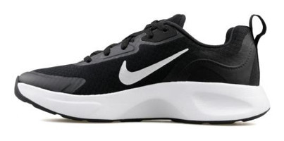 Nike Wearallday CJ1677-001 Bağcıklı Kadın Günlük Ayakkabı Siyah