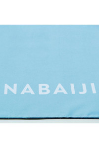 Decathlon Nabaiji 80x130 cm Mikrofiber Plaj Havlusu Açık Mavi