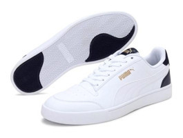 Puma Shuffle 309668-05 Bağcıklı Unisex Günlük Ayakkabı Beyaz