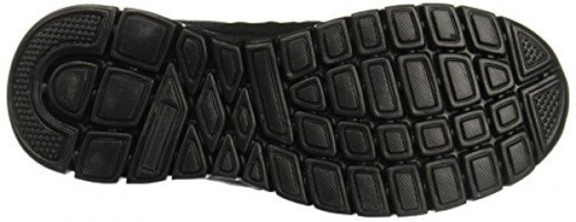 Skechers Burns Agoura 52635-BBK Ortopedik Bağcıklı Erkek Yürüyüş Ayakkabısı Siyah