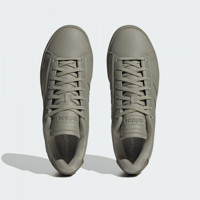 Adidas Grand Court Alpha IG0657 Ortopedik Bağcıklı Erkek Günlük Ayakkabı Gri