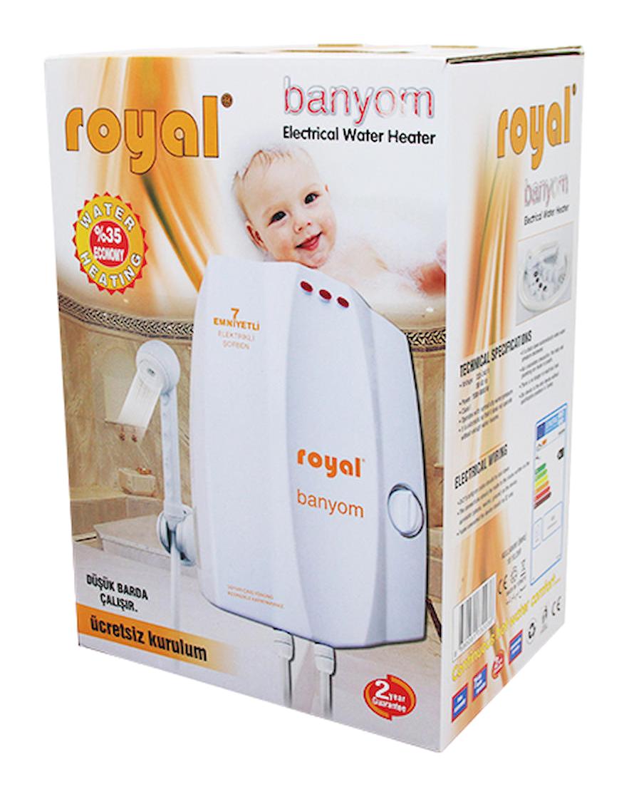 Royal 3 Kademeli Elektrikli Şofben