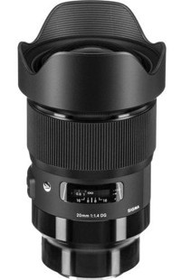 Sigma 20 mm f/1.4 Lens