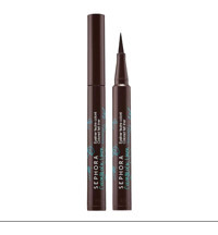 Sephora Suya Dayanıklı Glitter Siyah İnce Uçlu Likit Eyeliner